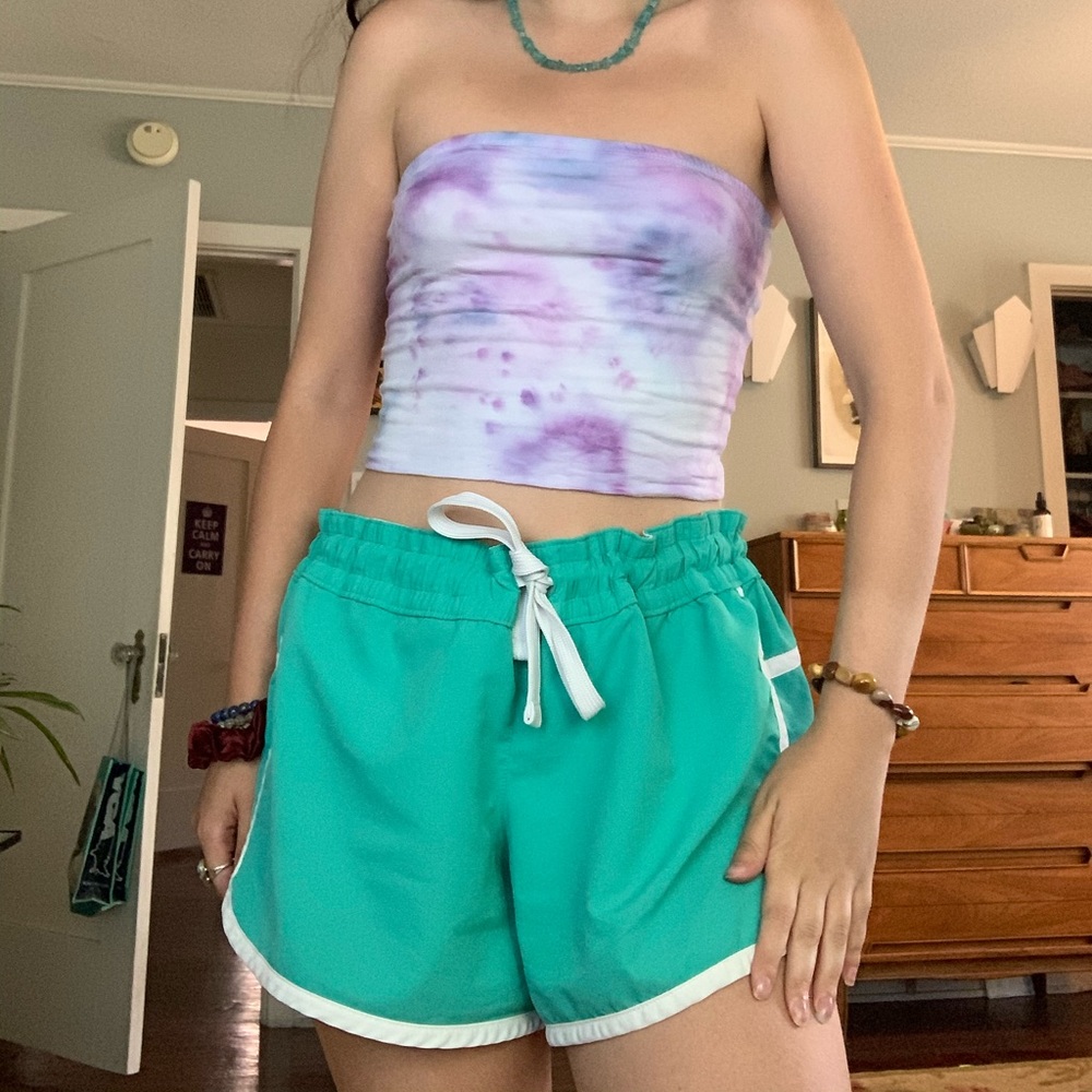 Hand made tie dye crop top size small
